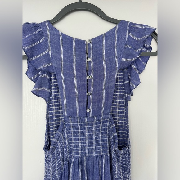 Chambray Butterflies Maxi by Free People - Picture 9 of 11